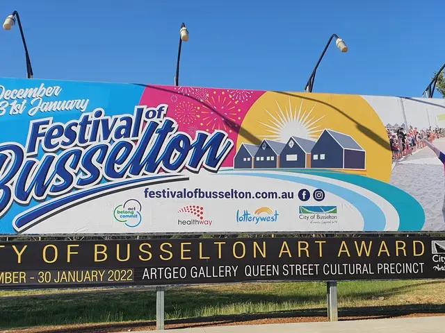 Festival Busselton event banner design